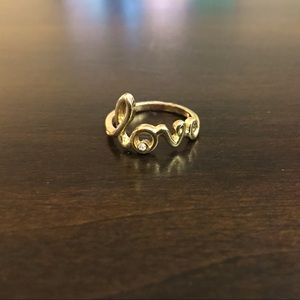 Ring - love - diamond detail